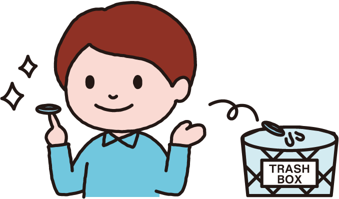 もしもの時も新品に交換できて安心、快適。