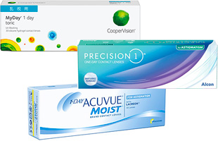 1日使い捨てコンタクト乱視用